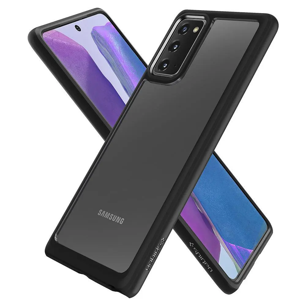 Чохол прозорий протиударний Spigen Ultra Hybrid ACS01420 для Samsung Galaxy Note 20 (6.7") Matte Black - фото 3