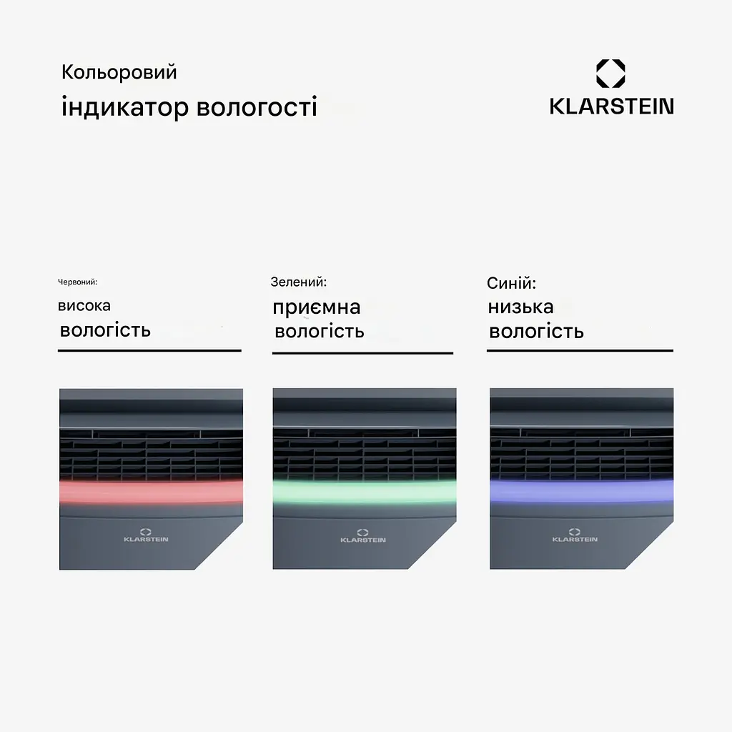Осушувач повітря розумний Klarstein DryFy Connect 50 л чорний (10045541) - фото 2