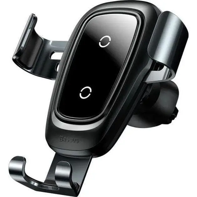 Автодержатель для телефона с беспроводной зарядкой Baseus Metal Gravity Car Mount (WXYL-B0A) - фото 2