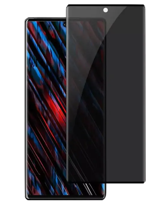 Защитное стекло DK для Google Pixel 6 Pro 3D Антишпион Full Glue 020463 black 2 шт. - фото 3