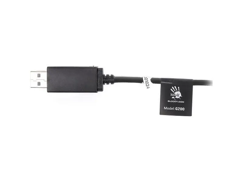 Навушники з мікрофоном A4Tech Bloody G200Q Black/Red (4711421002226) - фото 3