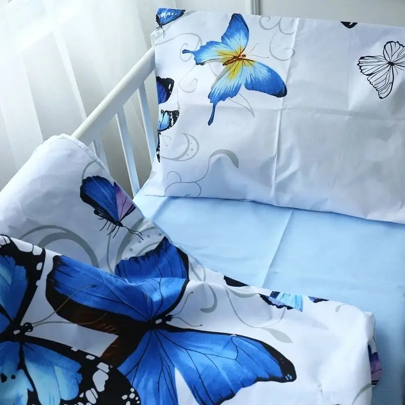 Наволочка MirSon Kids Time 17-0389 Blackburn Бязь блакитна - фото 3