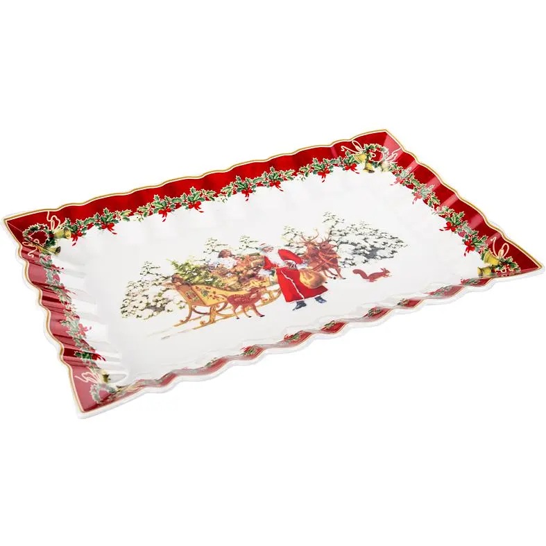 Блюдо Lefard Christmas Collection 35х23х3.5 см (986-133) - фото 2