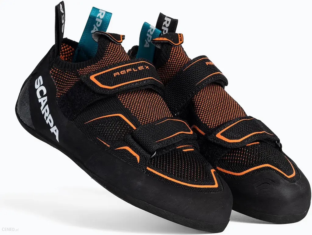 Туфли скальные мужские Scarpa Reflex V 43 Чорний-Помаранчевий - фото 4