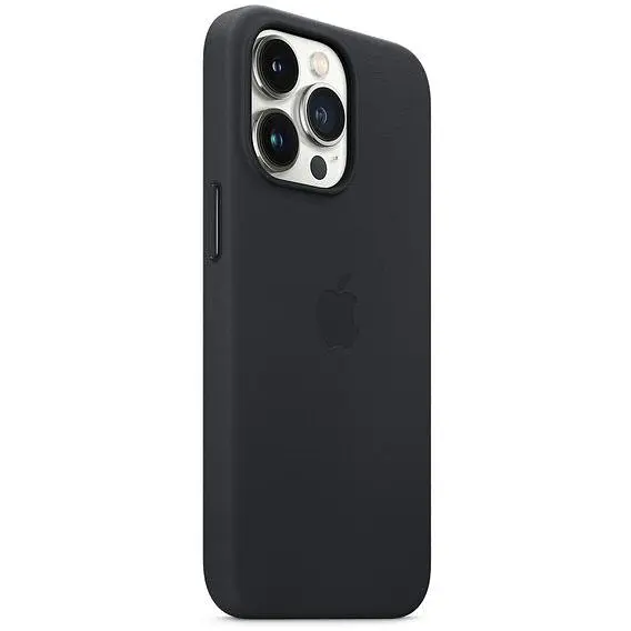 Чехол Leather Case с MagSafe для Apple iPhone 13 Pro Midnight (MM1H3) [61209] - фото 5