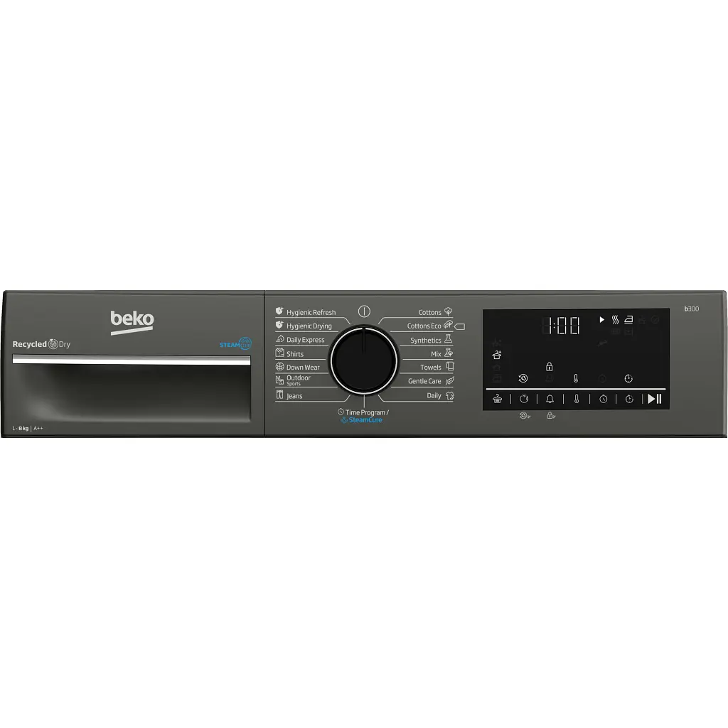 Сушильна машина Beko B3T68239MG - фото 6