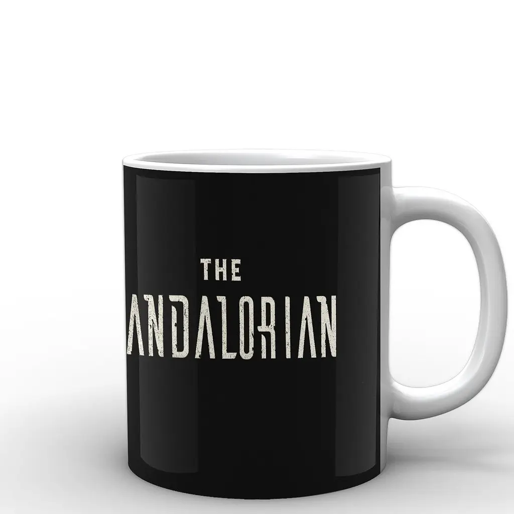 Кружка GeekLand Звездные войны Мандаларец рисунок Star Wars The Mandalorian TM.04.10 330 мл белая - фото 2