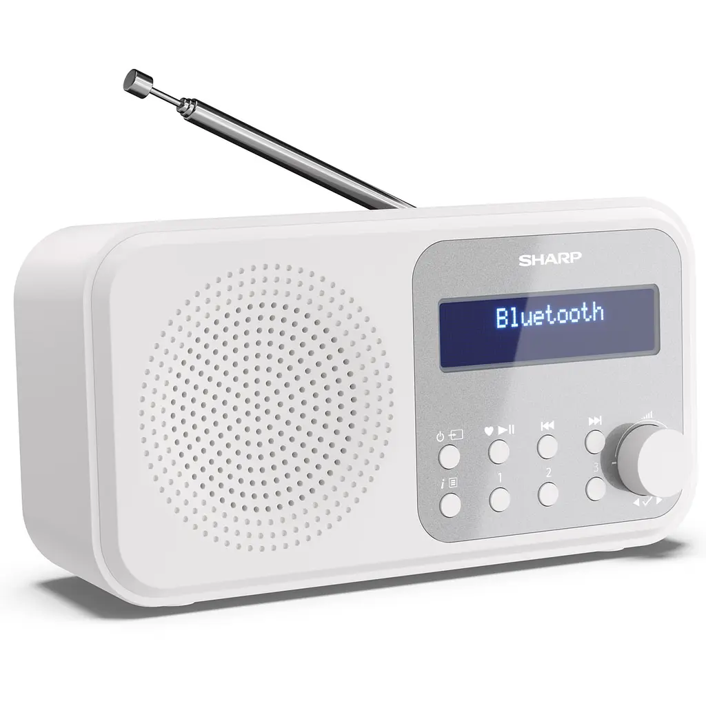 Радіоприймач Sharp DR-P420 White - фото 4