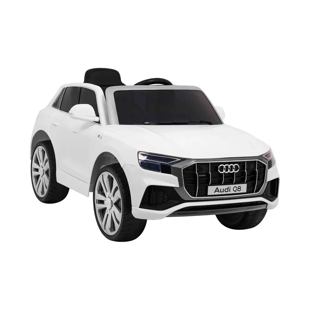 Електромобіль Ramiz Audi Q8 LIFT 12 В на пульті керування, білий (PA.JJ2066.BIA) - фото 3