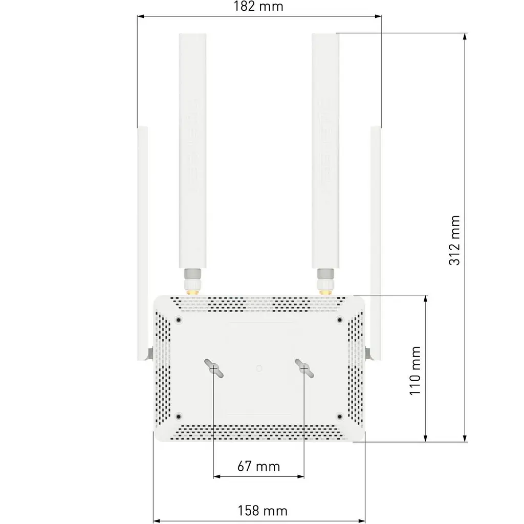 Бездротовий маршрутизатор (роутер) Keenetic Runner 4G (KN-2210-01EN) [87464] - фото 10