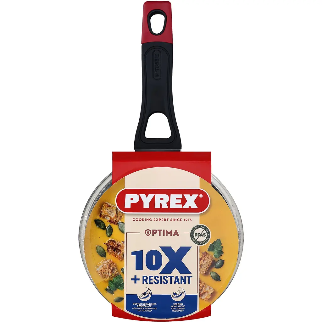Ковш Pyrex Optima 16 см индукция с крышкой (OT16AP6/8044) - фото 4