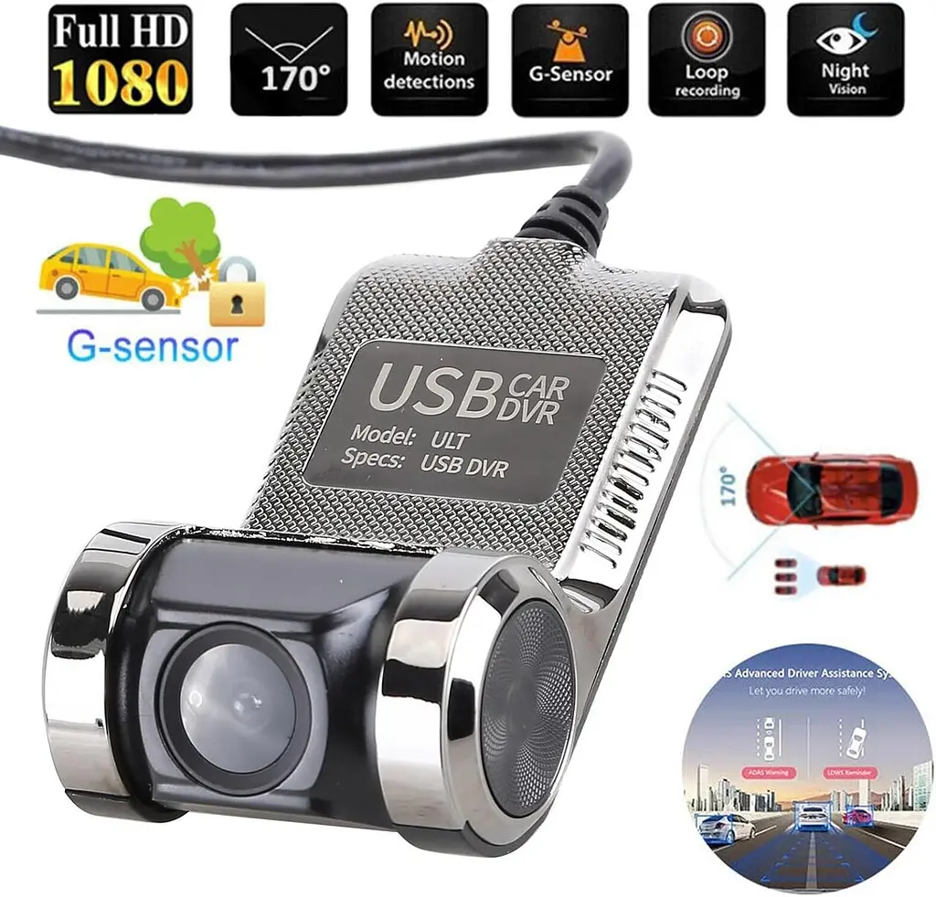 Камера переднього вигляду USB AHD-720P U2 - фото 2