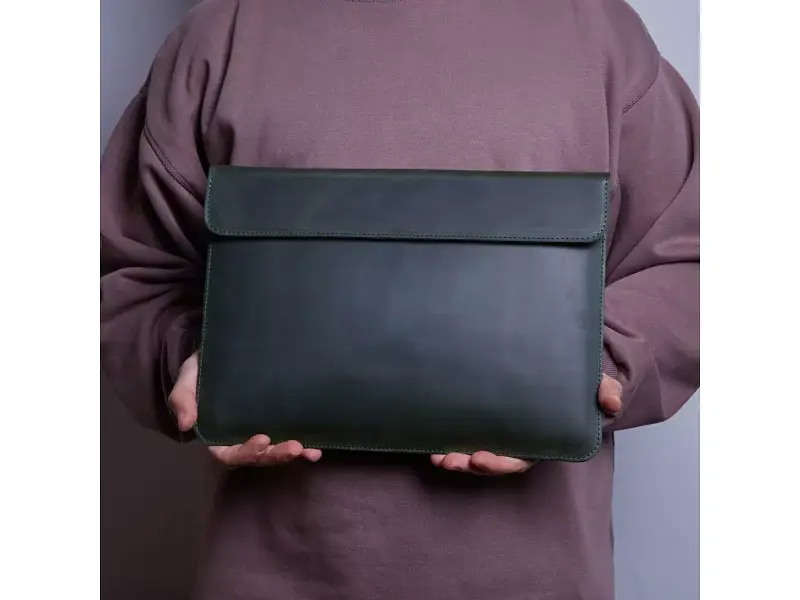 Чохол для ноутбука InCarne Klouz MacBook Pro 16 2019-2025 (вінтажний) зелений (klouz-green-vintage-pro-16) - фото 8