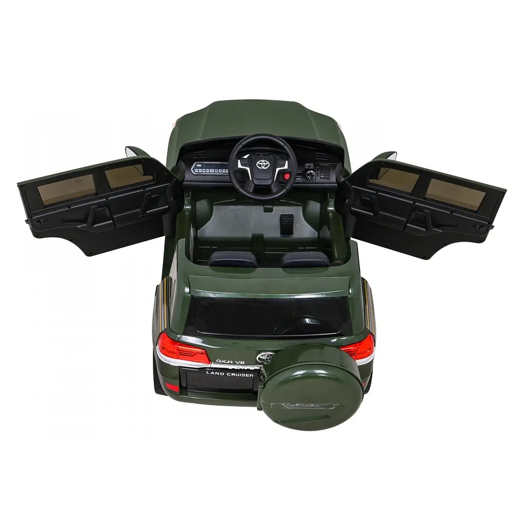 Електромобіль Ramiz Toyota Land Cruiser 12 В, хакі (PA.JJ2022.ZIE) - фото 6