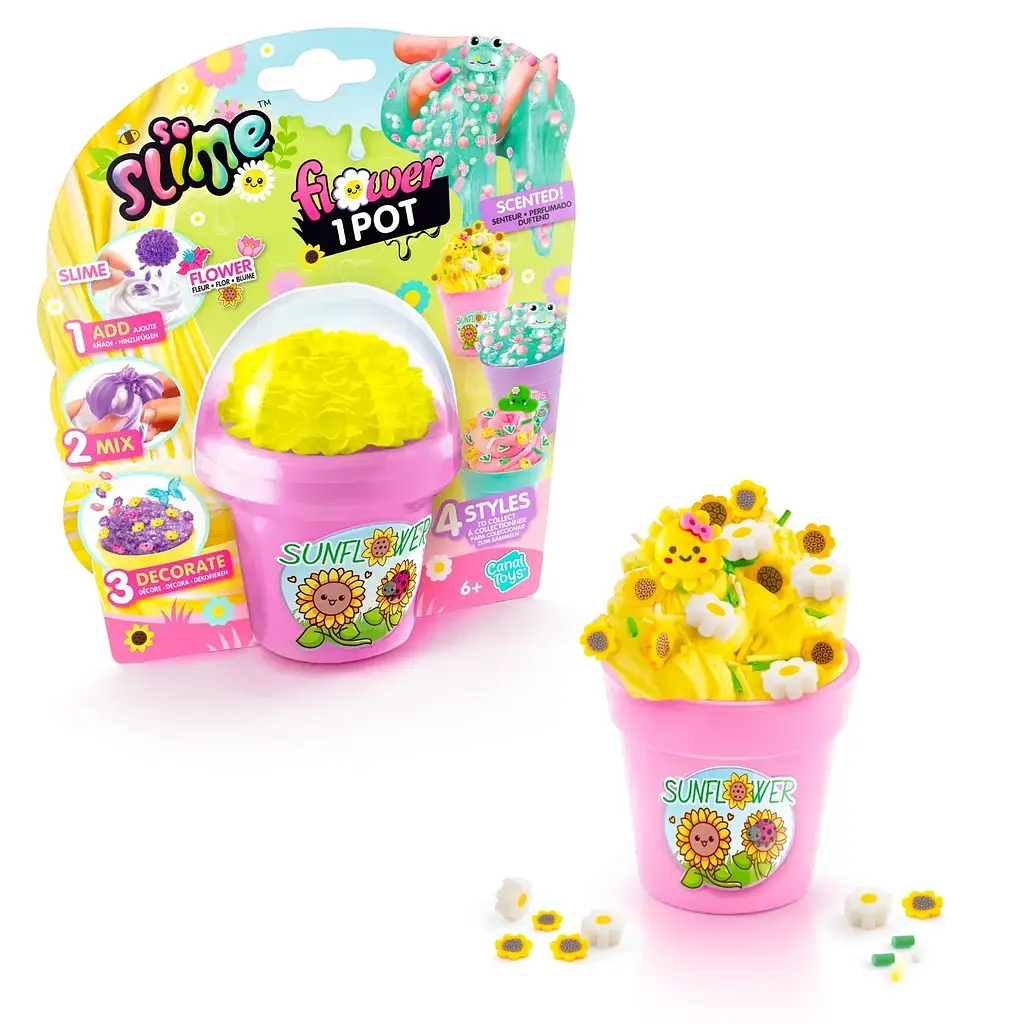 Набор для творчества Canal Toys Slime DIY Волшебный цветок (SSC417) - фото 10