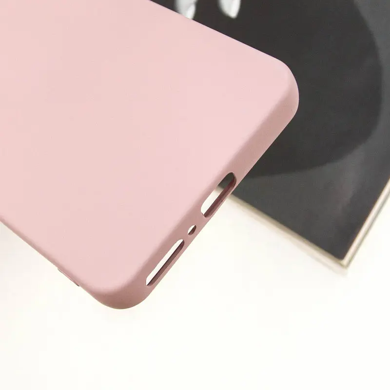 Чохол Silicone Cover Lakshmi Full Camera (AAA) with Logo для Google Pixel 9 Pro Рожевий / Pink Sand - фото 5