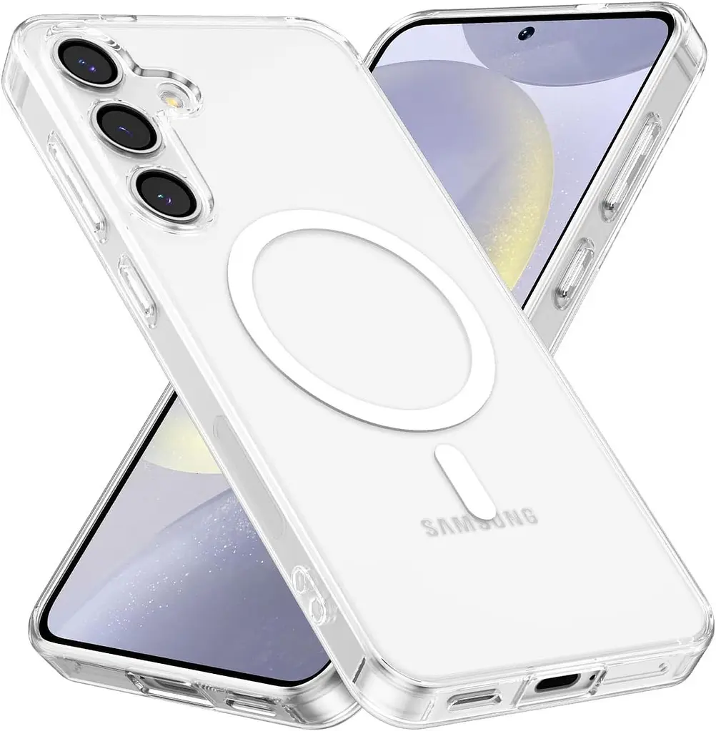 Чохол протиударний для Samsung Galaxy S26 (S942) Clear Case Ultra Hybrid with MagSafe Прозорий - фото 4