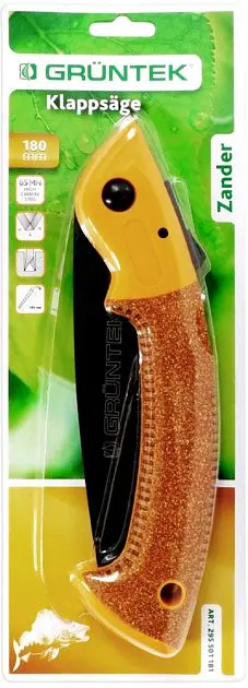 Пила садова Gruntek Zander розкладна з прямим лезом 180 мм - фото 2