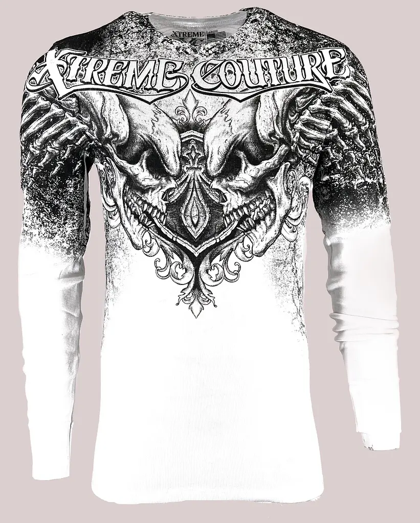 Футболка з довгим рукавом Xtreme Couture by Affliction Men's Thermal Shirt Legendary 3XL - фото 2