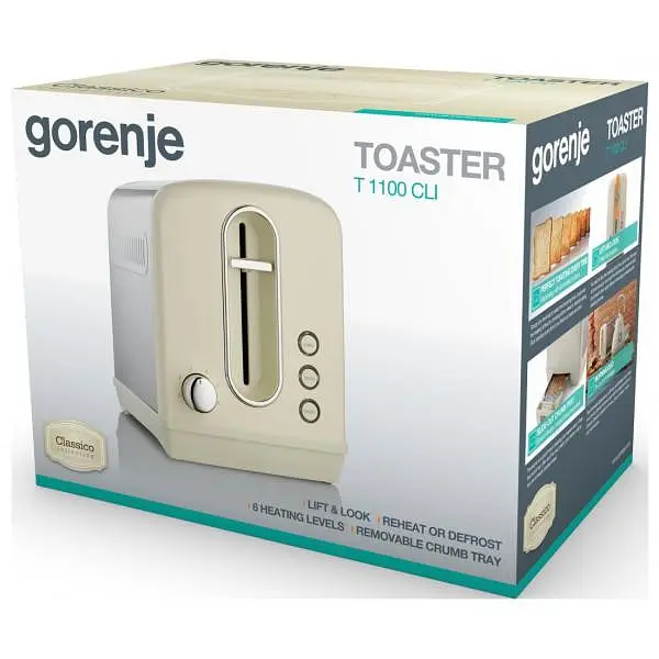 Тостер Gorenje T1100CLI - фото 7