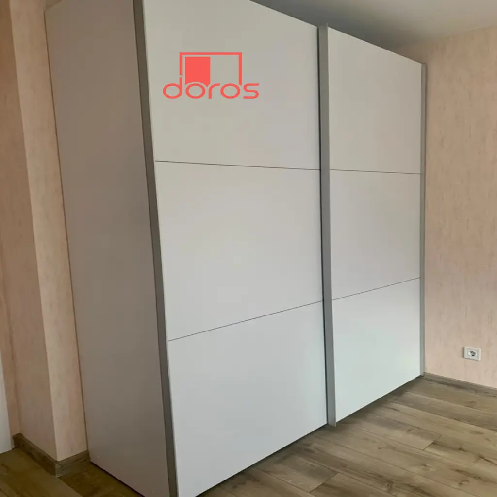 Шафа-купе Doros G-Caiser 2 ДСП/3 частини 160х60х240 см Білий (42002104) - фото 8