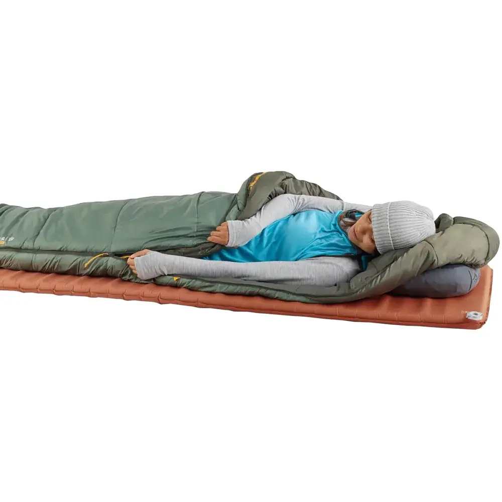 Спальний мішок Sea To Summit Boab -9C Regular Wide Laurel wreath green - фото 4