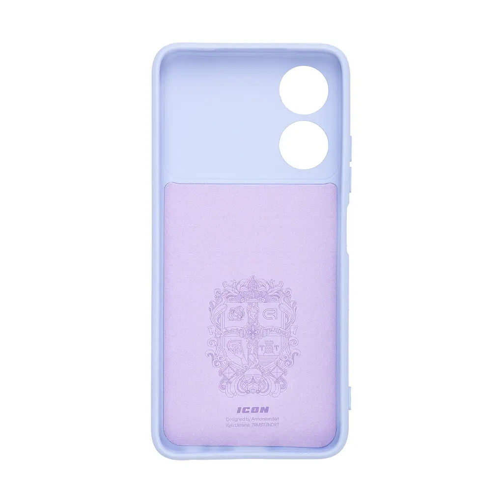 Чехол ArmorStandart ICON для ZTE Blade A34 Camera cover Lavender (ARM78959) - фото 2