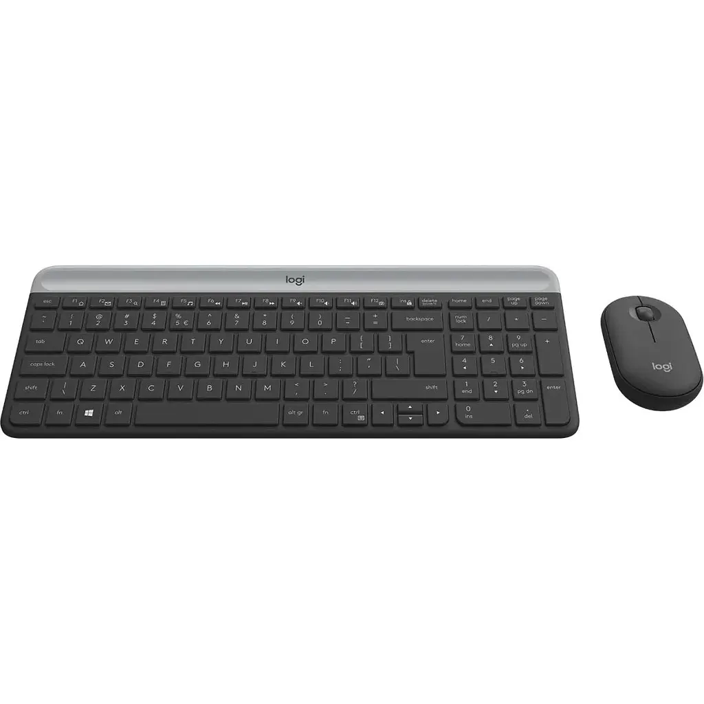 Комплект клавиатура + мышь Logitech MK470 Wireless Slim Graphite [920-009206\920-009204] [80788] - фото 3