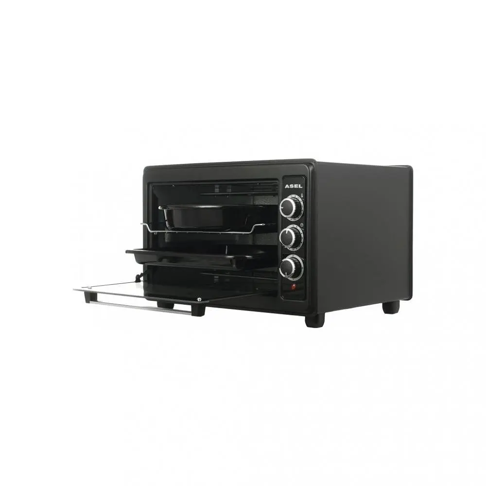 Духовка настільна Asel AF-4023 Black - фото 4