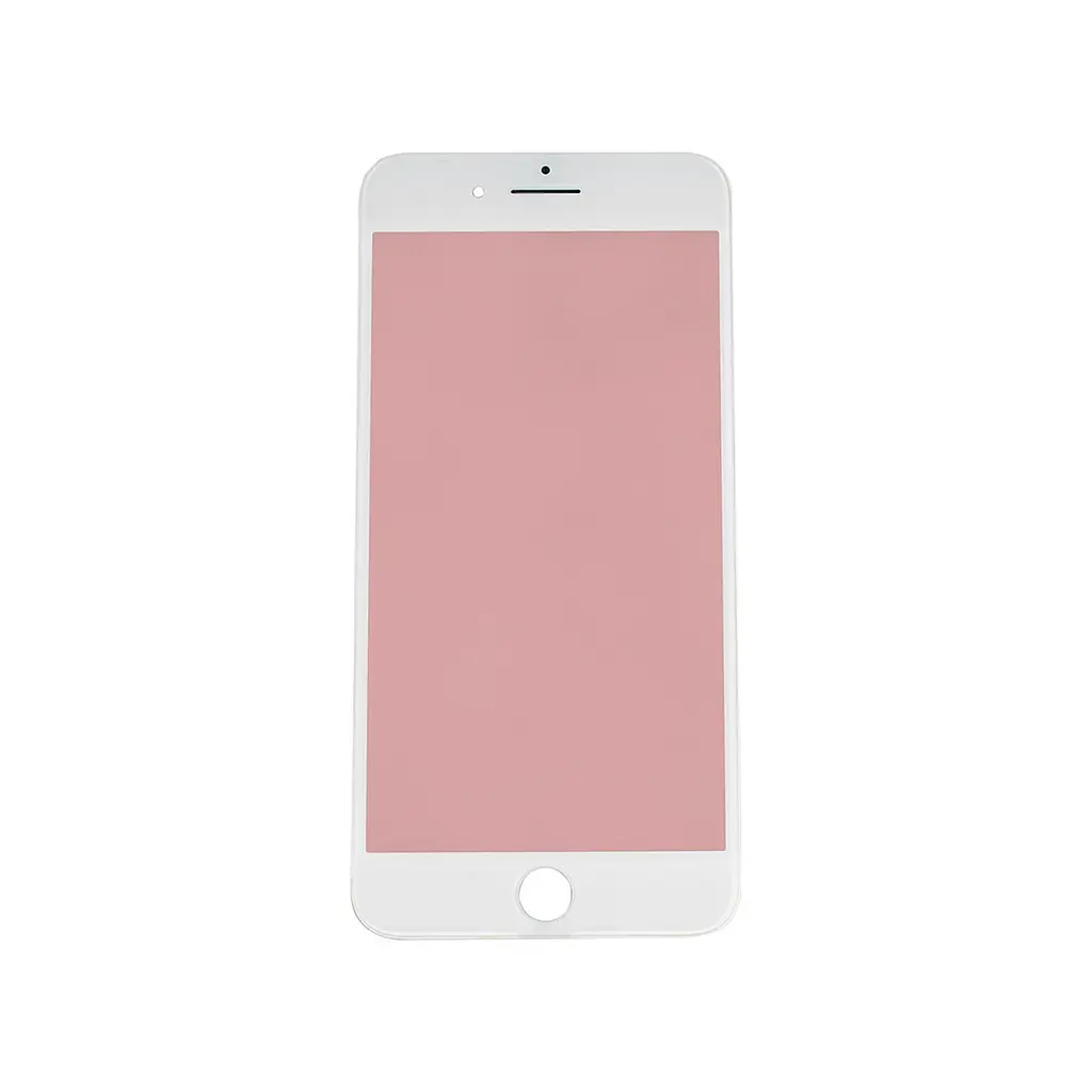 Скло корпусу з рамкою для Apple iPhone 7 Plus білий