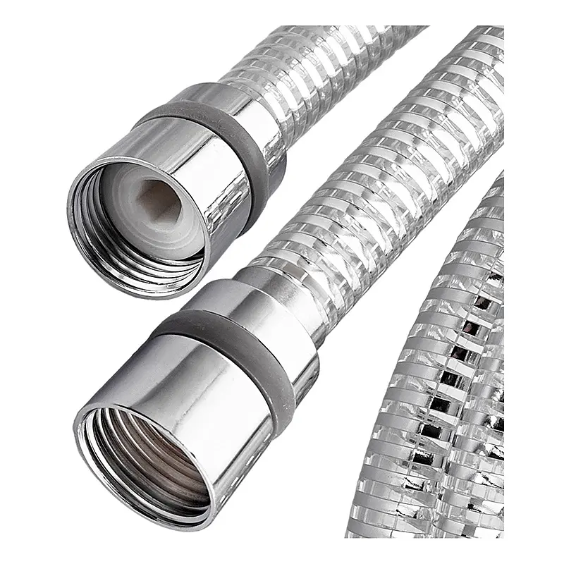 Шланг для душу Champion Lumi.F04 150 см CH0167, Хром - фото 3