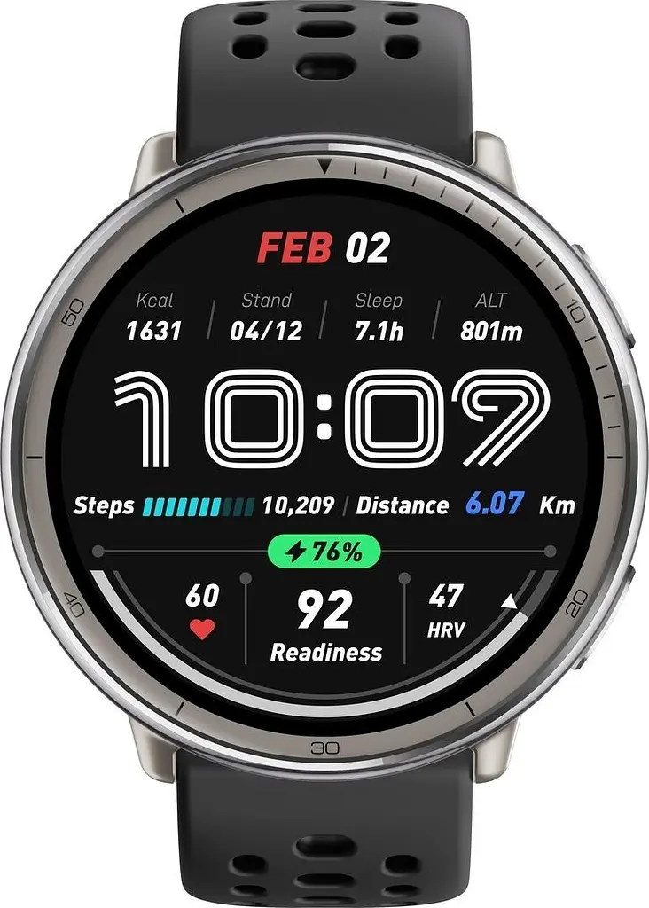 Розумний годинник Amazfit Active 2 чорний - фото 2