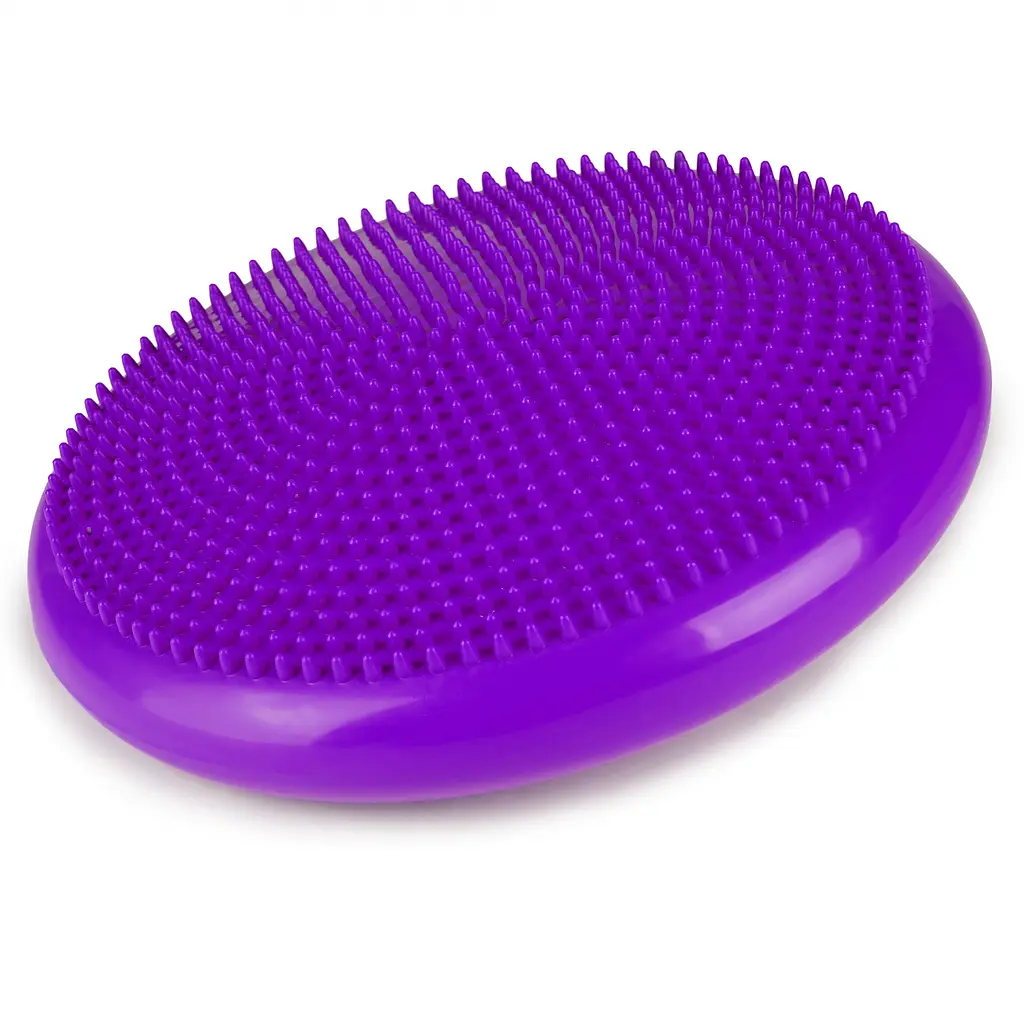 Балансувальна подушка-диск Cornix 33 см (сенсомоторна) масажна XR-0056 Violet - фото 2