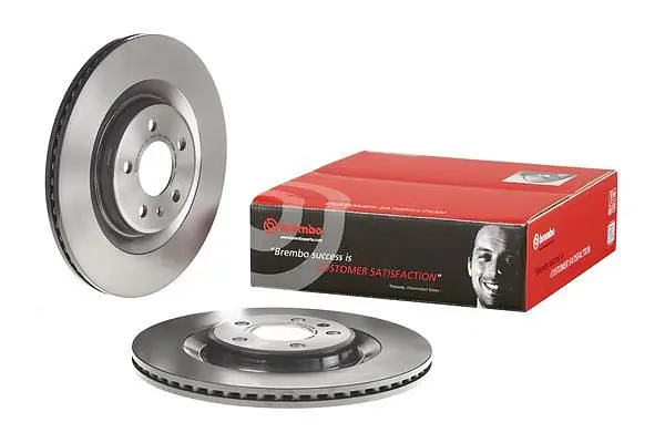 Диск гальмівний задній вентильований Audi A4 B9, A4 B8, A5, A6 C7 07-25р Brembo (09.B969.11) - фото 2
