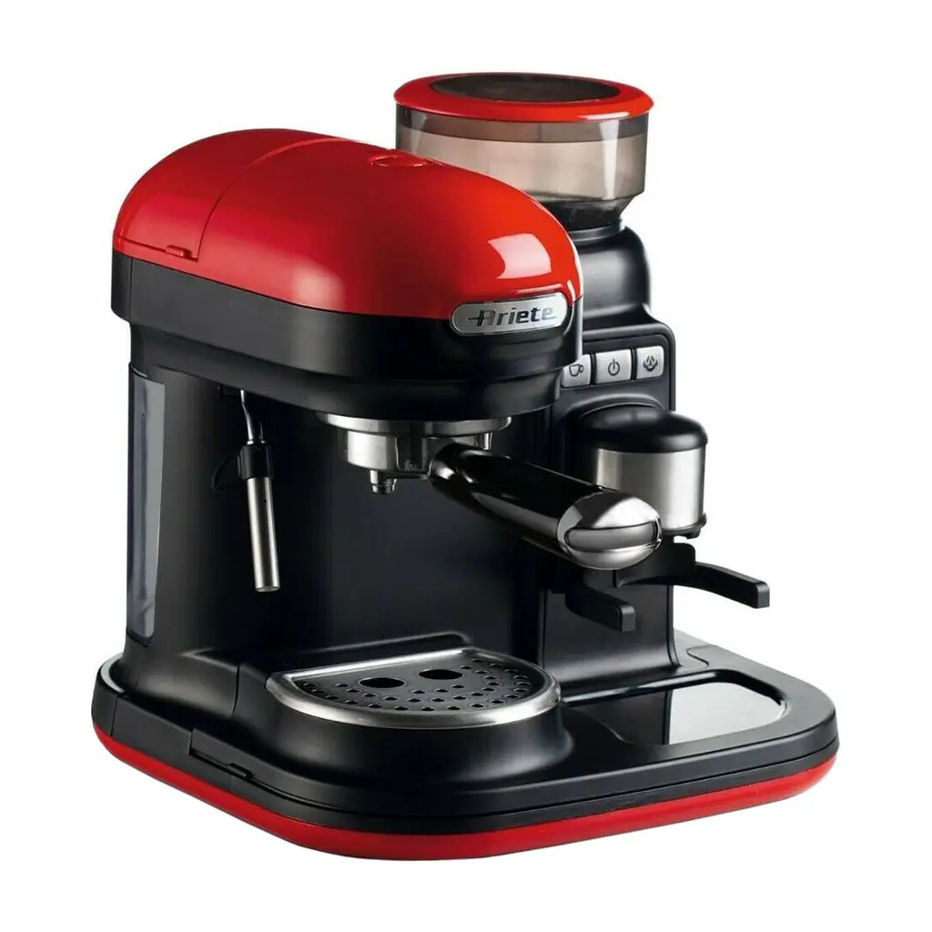 Ріжкова кавоварка еспресо Ariete 1318 Espresso Moderna Red (00M131800AR0)