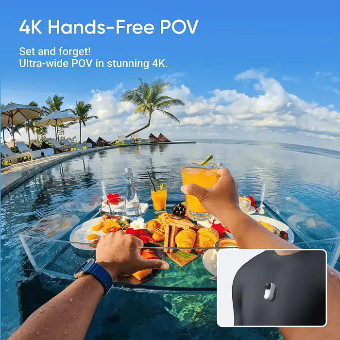 Екшн-камера Insta360 GO 3S Standard Edition Arctic White 128GB - фото 10