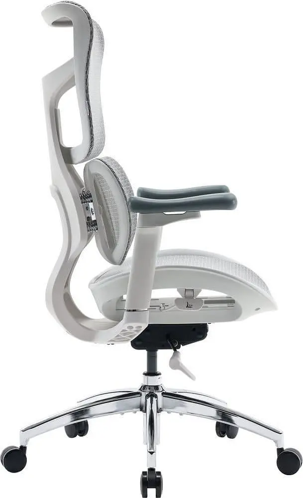 Ігрове крісло Sihoo DORO S100 Mesh White (S100-M302) - фото 4