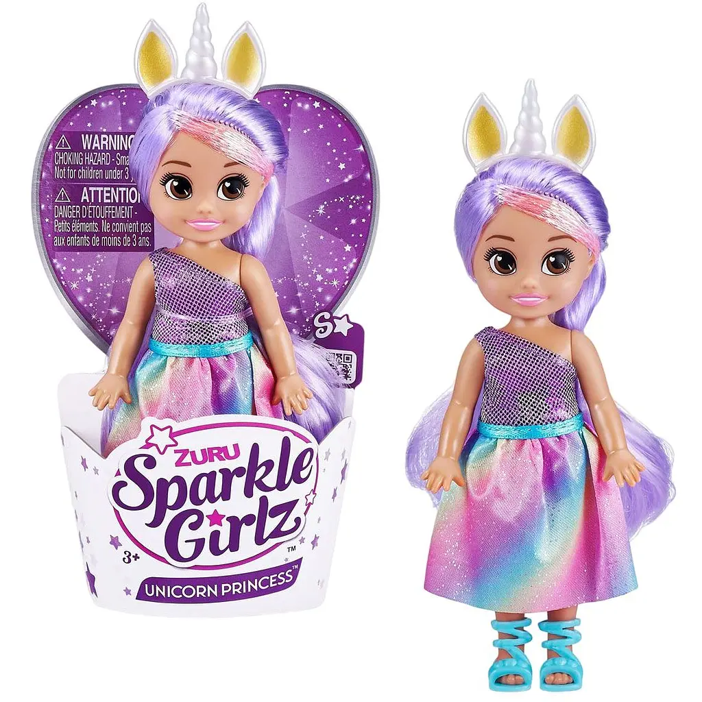Лялька Zuru Sparkle Girlz Райдужний єдиноріг Беррі, 12 см (Z10094-1) - фото 2