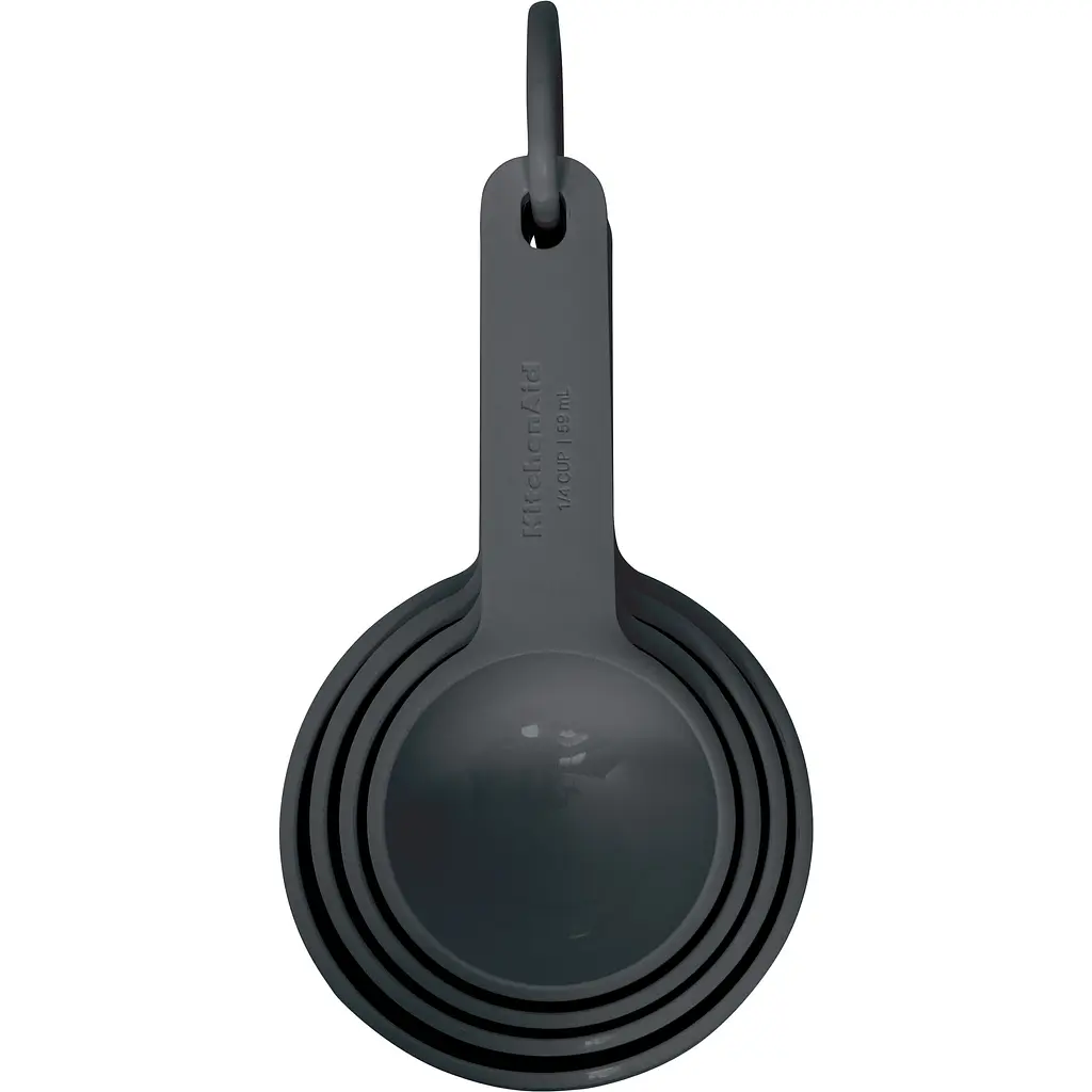 Набор мерных ложек KitchenAid Coreline серый 4 шт. (KQG058OHCGG) - фото 2