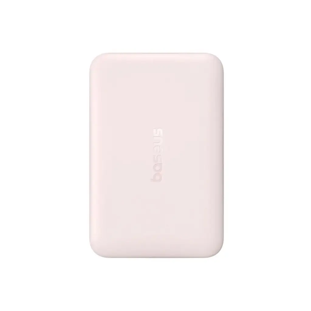 Повербанк Baseus магнітний рожевий 22.5 Вт 10000 mAh - фото 3