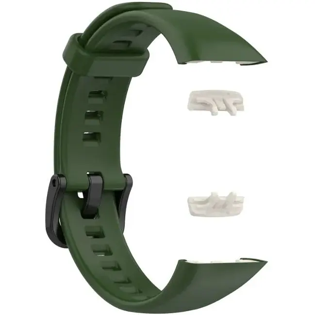 Ремінець DK Silicone Sport Band Classic для Honor Band 6 / 7 (011342) (virid) - фото 2