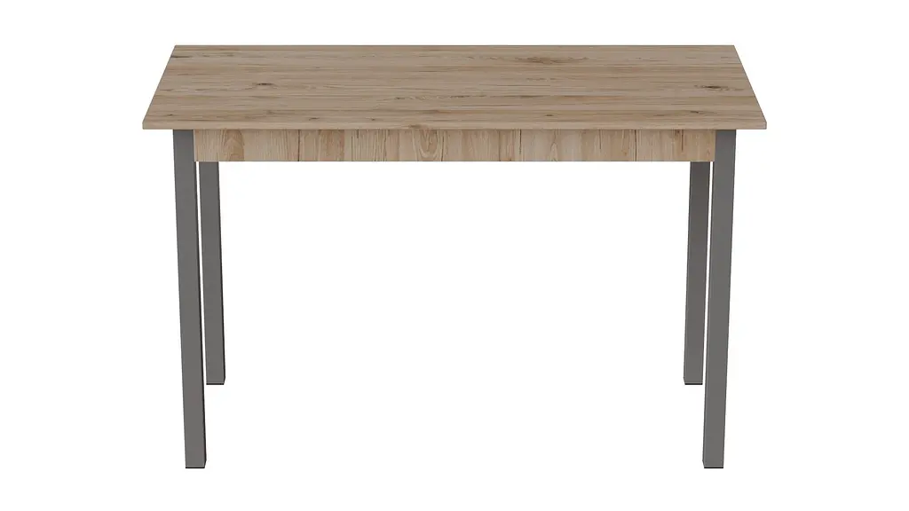 Стіл кухонний Ferrum-decor Маріо 75x120x60 Сірий ДСП Сан-Марино 16мм (FRD-105660) - фото 4