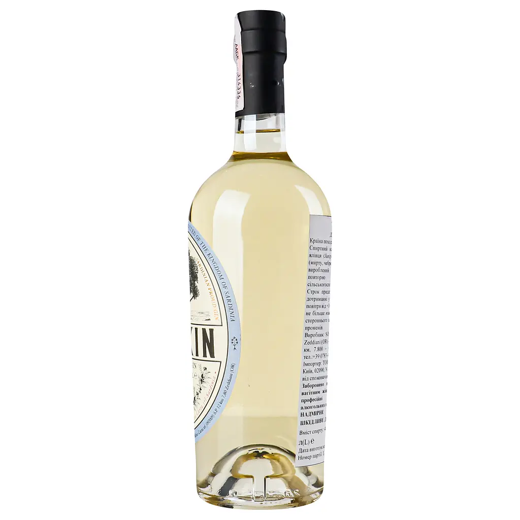 Джин Pigskin London Dry, 40%, 0,7 л - фото 3