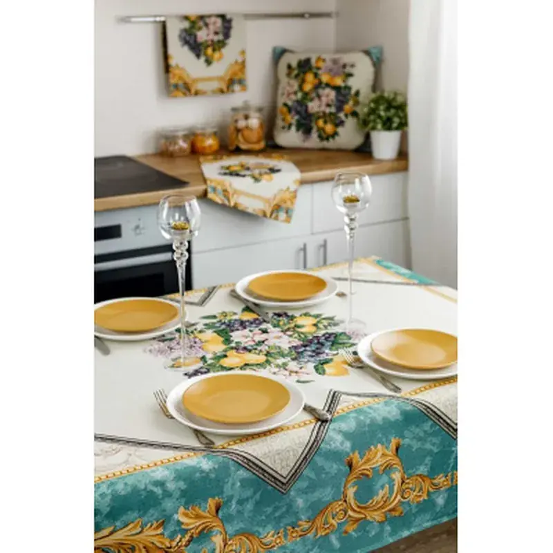 Скатертина Прованс гобеленова Verna 90х100 см (4823093447349) - фото 2