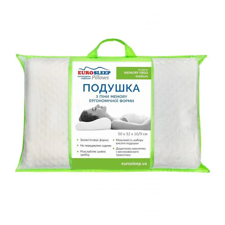 Подушка Eurosleep Memory Ergo Medium - фото 2