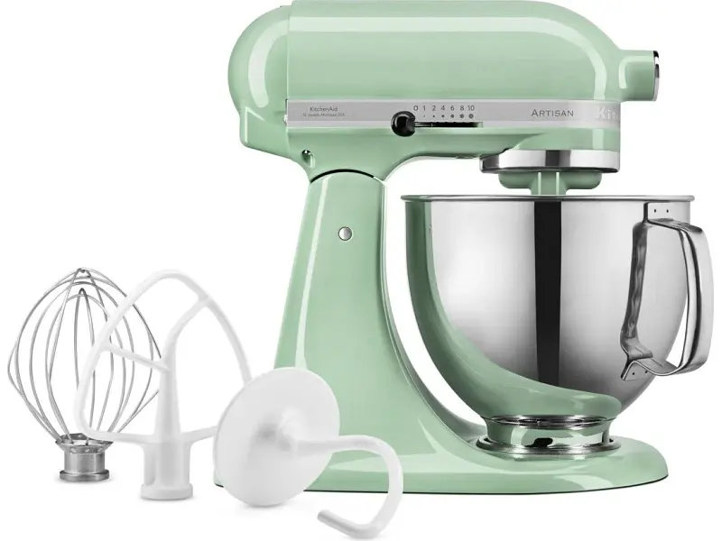 Кухонна машина KitchenAid Artisan 5KSM125EPT з відкидним блоком 4.8 л фісташкова - фото 6