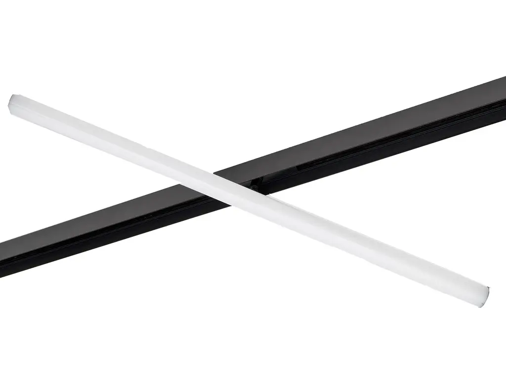 Магнитный трековый цилиндрический поворотный светильник KW-292/10W NW DC48V BK Brille 48-180 - фото 2