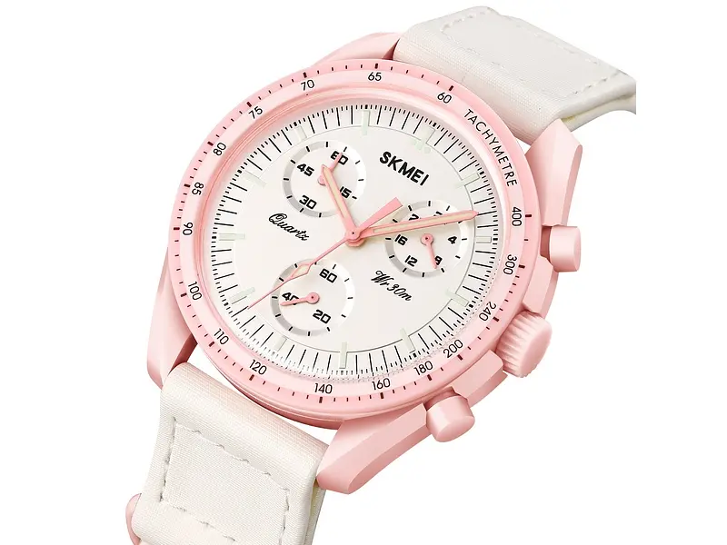 Жіночий наручний годинник 1982PK Pink Skmei acs0030438 - фото 3