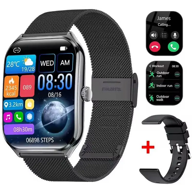 Смарт-годинник Lemfo FitCloudPro MT61s AMOLED Black (FCP000MT61SB) - фото 6