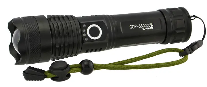 Ліхтар Police X71A-HP50 з індикацією заряду, zoom, ЗУ Type-C (47365-71_176) - фото 2